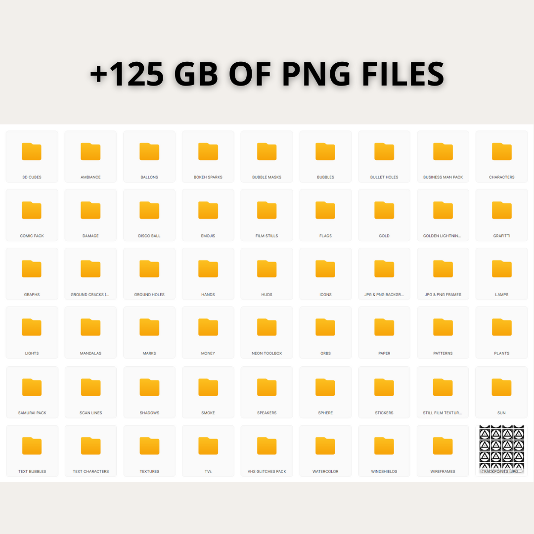 +50.000 Video Assets (+770 GB) | + OTHER PACKS