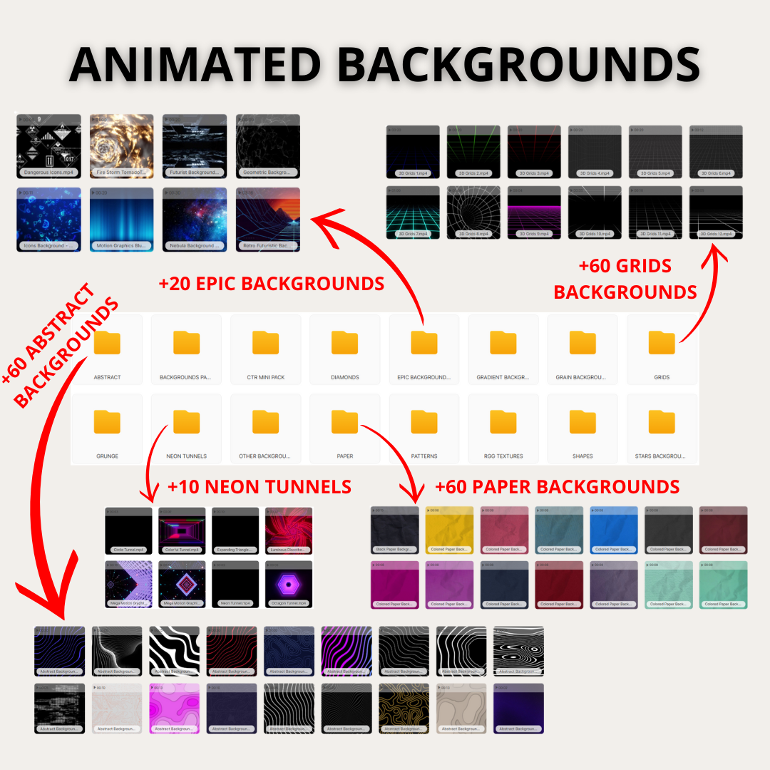 +50.000 Video Assets (+770 GB) | + OTHER PACKS