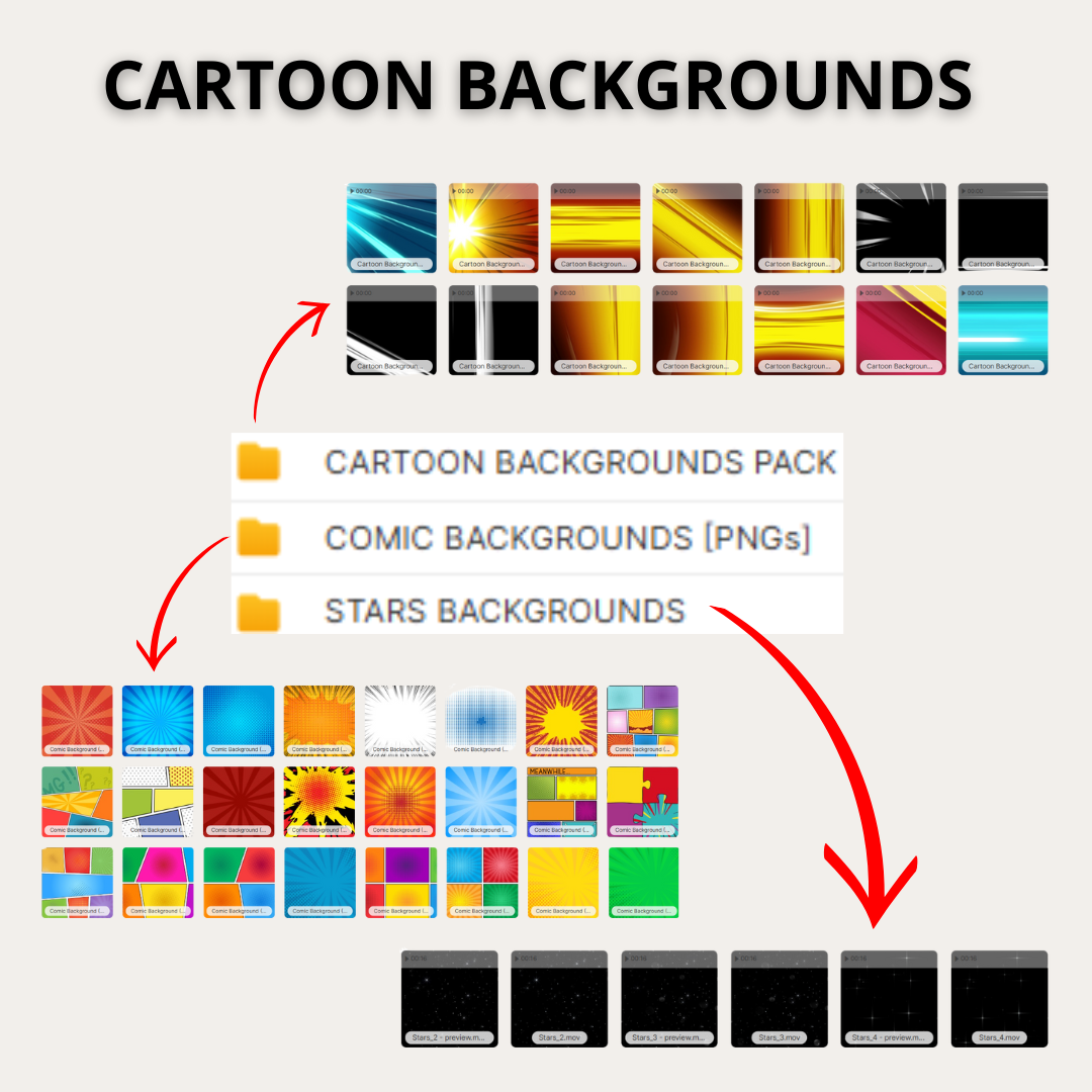 Pro Cartoons Pack | +38 GB