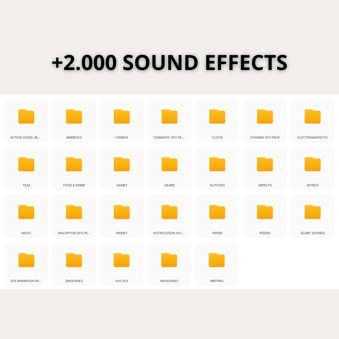 +50.000 Video Assets (+770 GB) | + OTHER PACKS