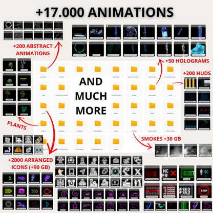 +50.000 Video Assets (+770 GB) | + OTHER PACKS