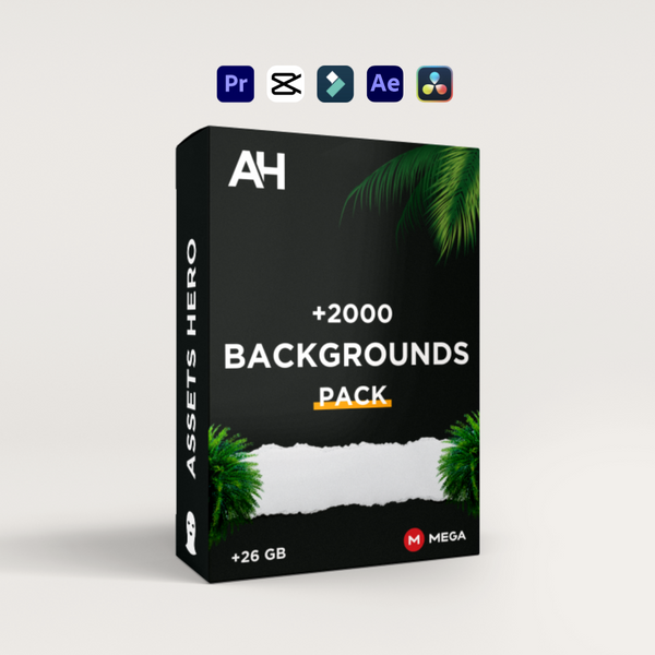 +2000 Backgrounds | +26 GB