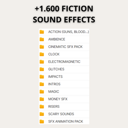 Pro Fiction Pack | +260 GB